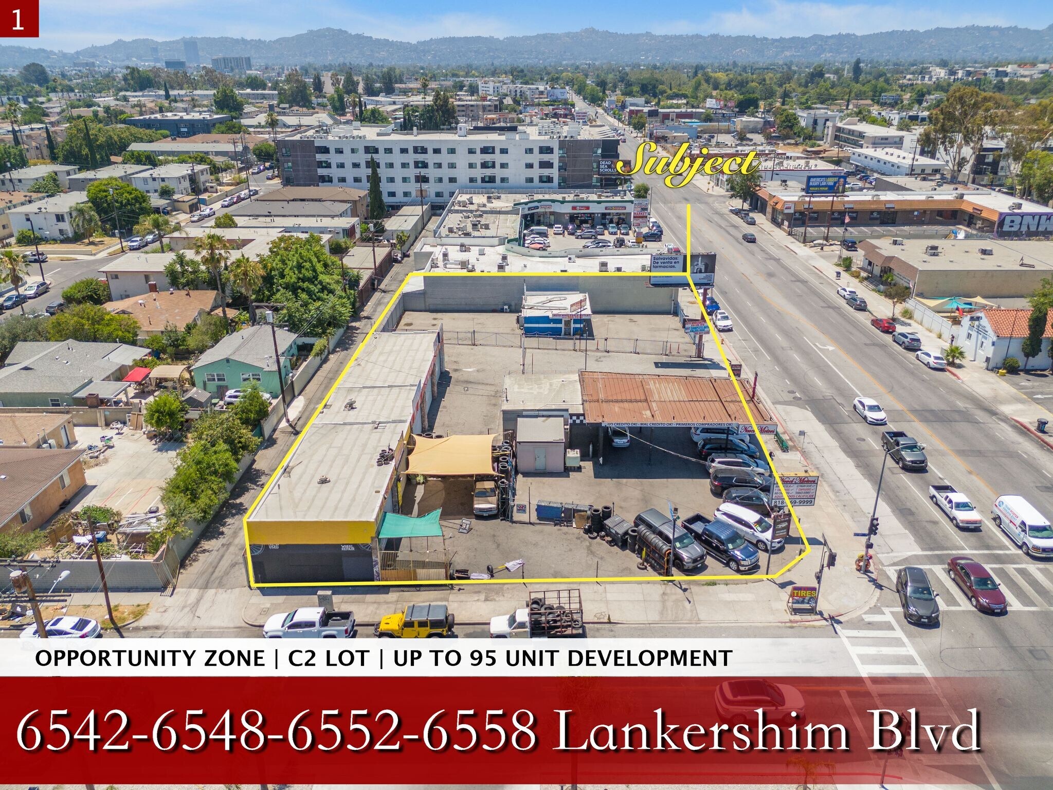 6542 - 6558 Lankershim Blvd, North Hollywood, CA à vendre Photo du bâtiment- Image 1 de 5