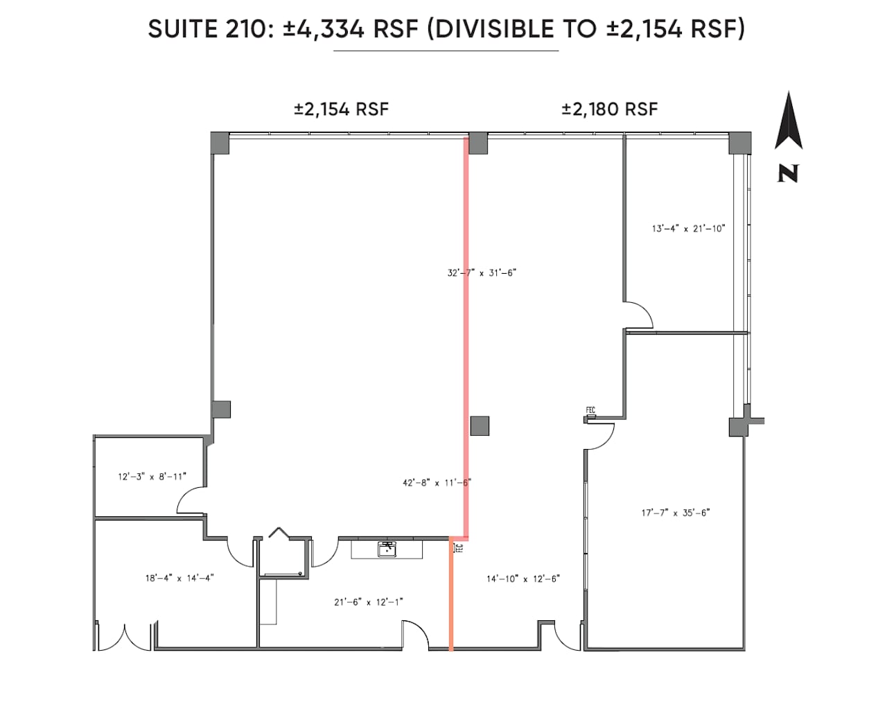 4221 Wilshire Blvd, Los Angeles, CA à louer Plan d’étage- Image 1 de 1