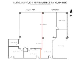 4221 Wilshire Blvd, Los Angeles, CA à louer Plan d’étage- Image 1 de 1
