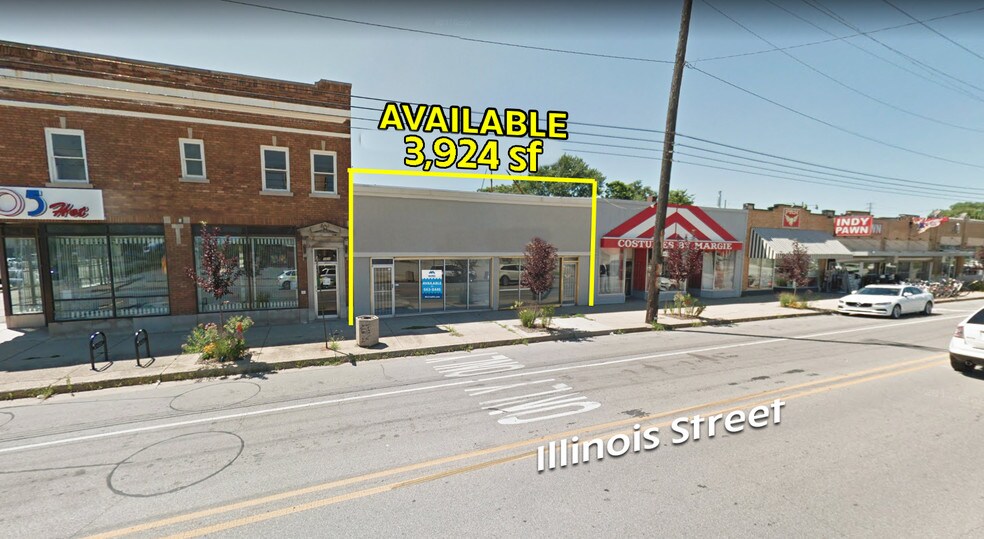 3814-3816 N Illinois St, Indianapolis, IN à louer - Photo du bâtiment - Image 2 de 4
