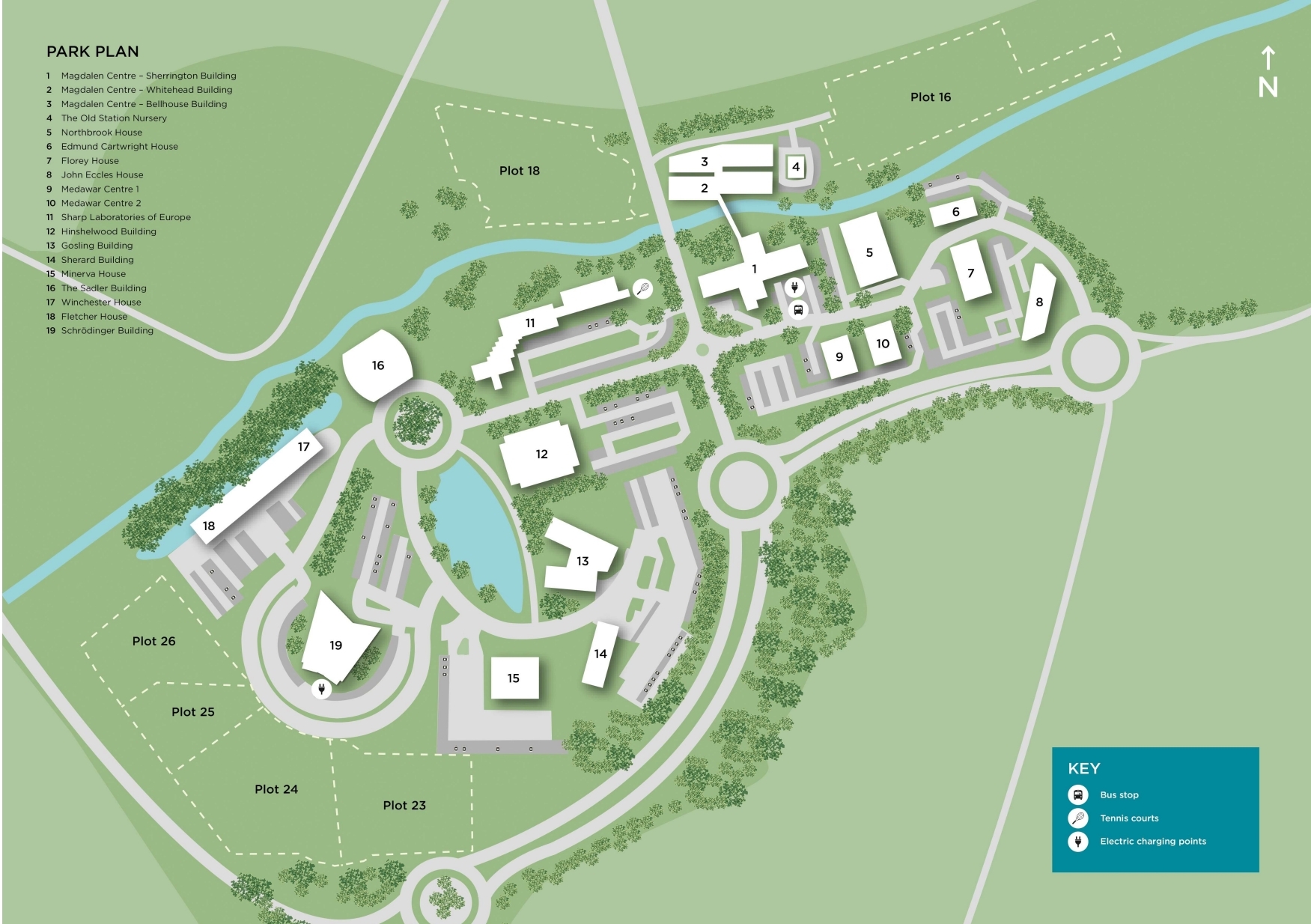 Plot 18 Edmund Halley Rd, Oxford for sale Site Plan- Image 1 of 1