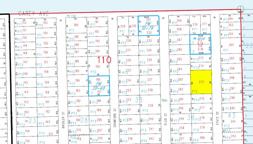2305 Statz St, North Las Vegas, NV for sale - Plat Map - Image 2 of 4
