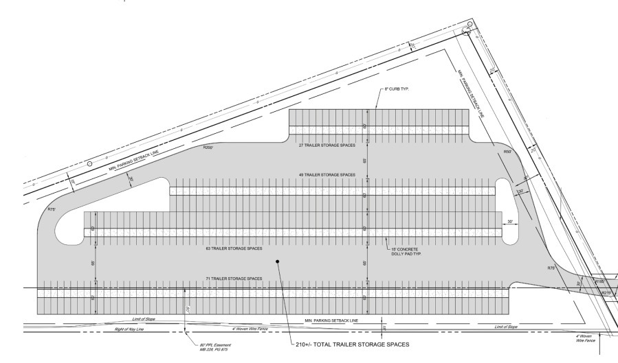 100 Logistics Dr, Carlisle, PA à louer Plan de site- Image 1 de 1