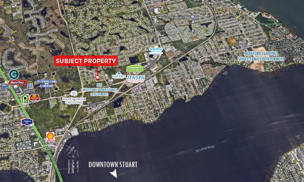 Mobile Home Lots Investment portefeuille de 1 propriétés à vendre sur LoopNet.ca - Aérien - Image 3 de 3