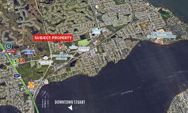 1542 Dove ave, Stuart, FL - Aérien  Vue de la carte