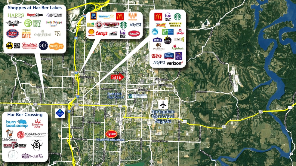 812 N Thompson St, Springdale, AR for lease - Building Photo - Image 3 of 3