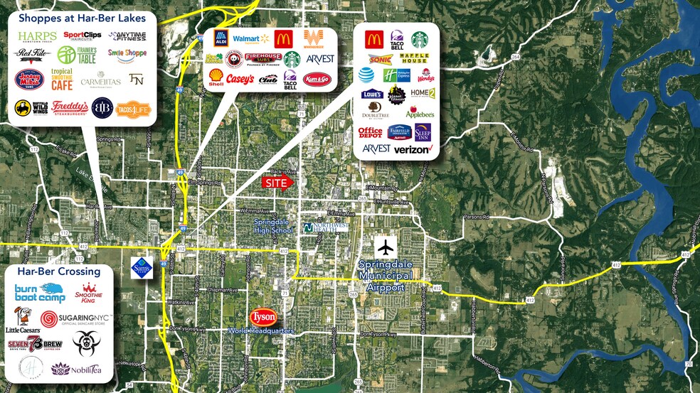 812 N Thompson St, Springdale, AR à louer - Photo du bâtiment - Image 3 de 3