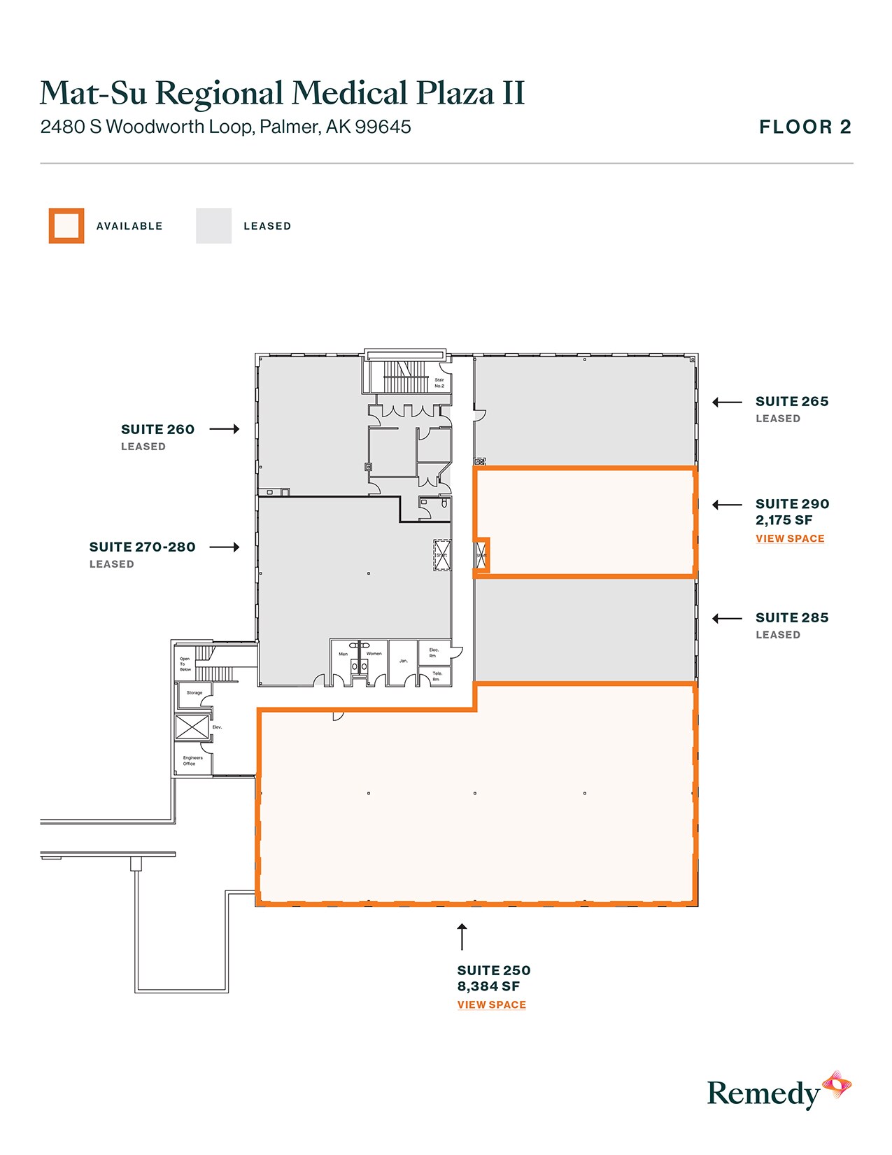 2480 S Woodworth Loop, Palmer, AK for lease Floor Plan- Image 1 of 1