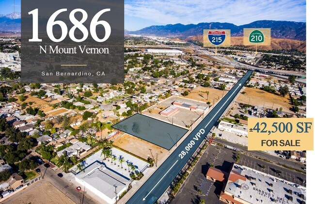 More details for 1686 N Mt. Vernon Ave, San Bernardino, CA - Land for Sale