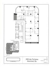 300 Rue Léo-Pariseau, Montréal, QC for lease Site Plan- Image 1 of 1