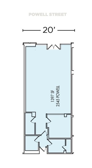1-99 Jefferson St, San Francisco, CA for lease - Floor Plan - Image 3 of 4