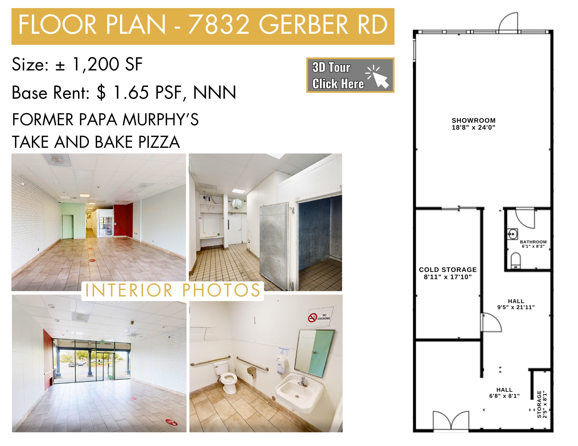 7802-7856 Gerber Rd, Sacramento, CA for lease Interior Photo- Image 1 of 3