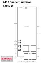 4401-4419 Westgrove Dr, Addison, TX for lease Floor Plan- Image 1 of 1
