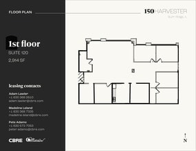 150 Harvester Dr, Burr Ridge, IL for lease Floor Plan- Image 1 of 5