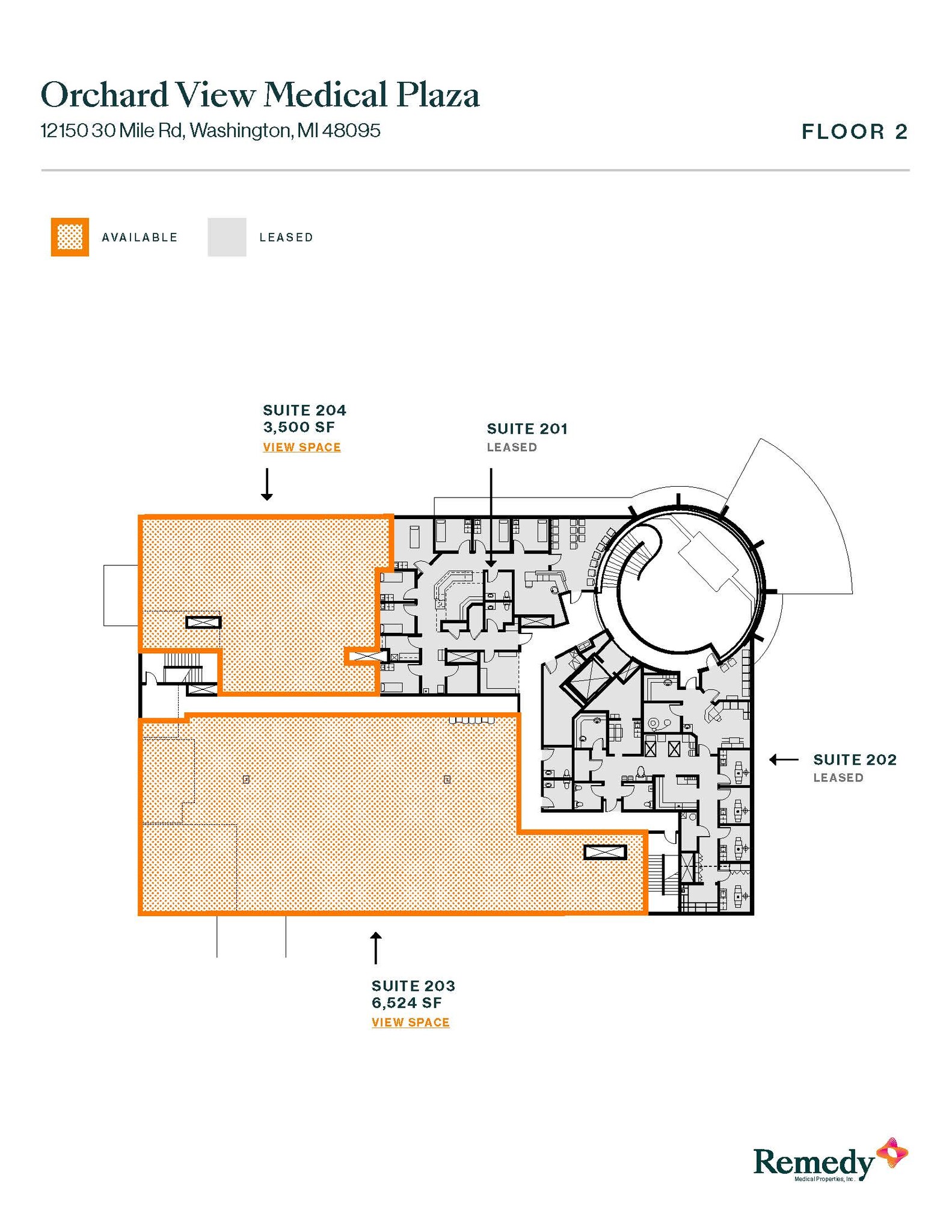 12150 30 Mile Rd, Washington Twp, MI for lease Floor Plan- Image 1 of 1