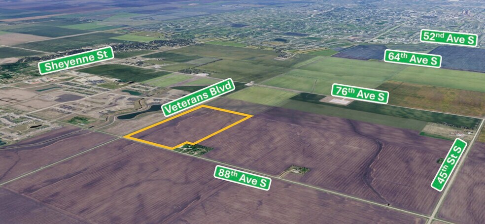 8458 57TH St, Fargo, ND à vendre - Aérien - Image 3 de 4
