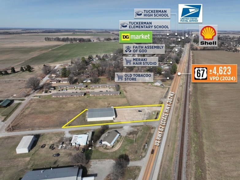 1408 Highway 67 S, Tuckerman, AR for sale - Building Photo - Image 2 of 10