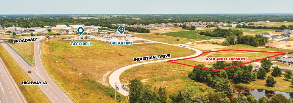 Industrial Dr, Ashland, MO à louer - Aérien - Image 3 de 6