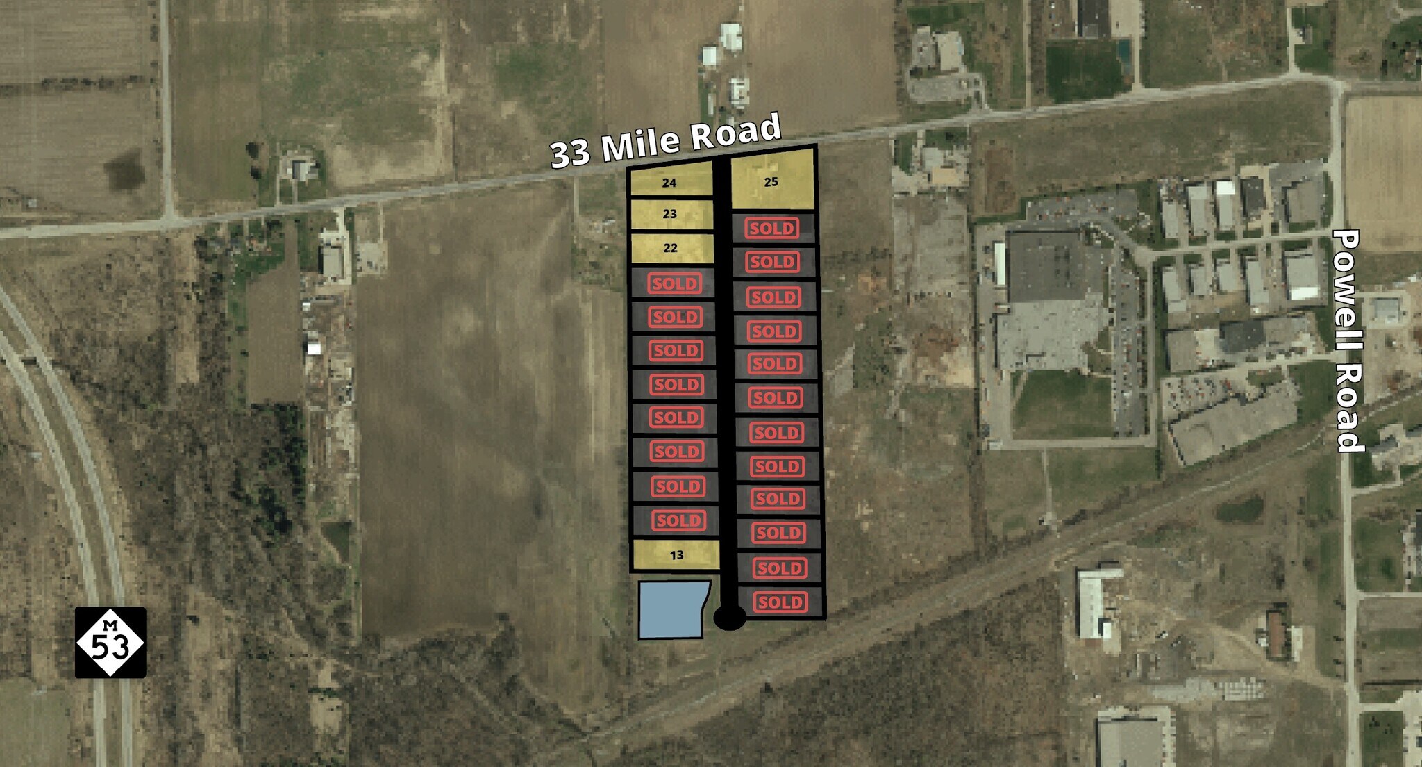 33 Mile Rd & M-53, Bruce Township, MI for sale Building Photo- Image 1 of 2
