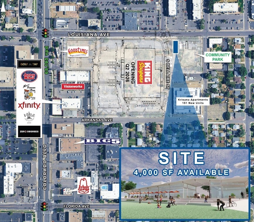 4340 E Louisiana Ave, Denver, CO for lease Primary Photo- Image 1 of 2