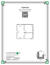808 Travis St, Houston, TX à louer Plan d’étage- Image 1 de 2