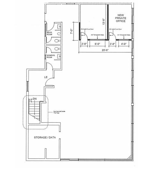 1306 3rd St, San Rafael, CA à louer Plan d  tage- Image 1 de 1