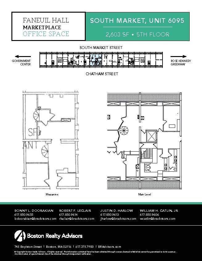 4 S Faneuil Hall Market Pl, Boston, MA for lease Floor Plan- Image 1 of 1