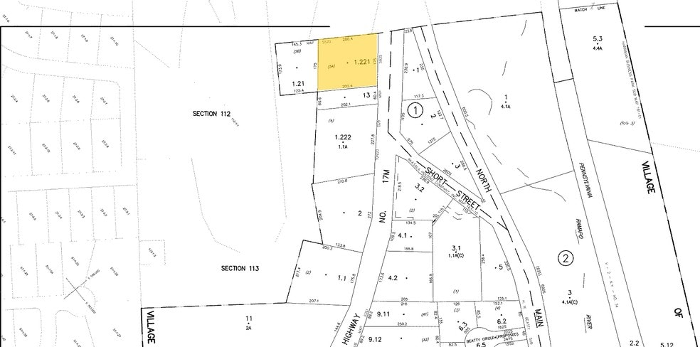 185 Route 17 M, Harriman, NY for sale - Plat Map - Image 2 of 13