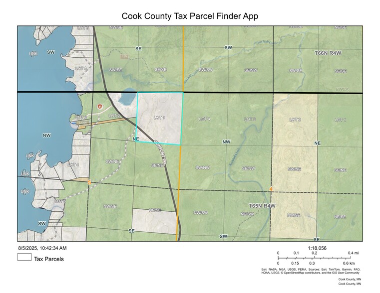 12010 Gunflint Trail, Grand Marais, MN for sale - Site Plan - Image 2 of 2