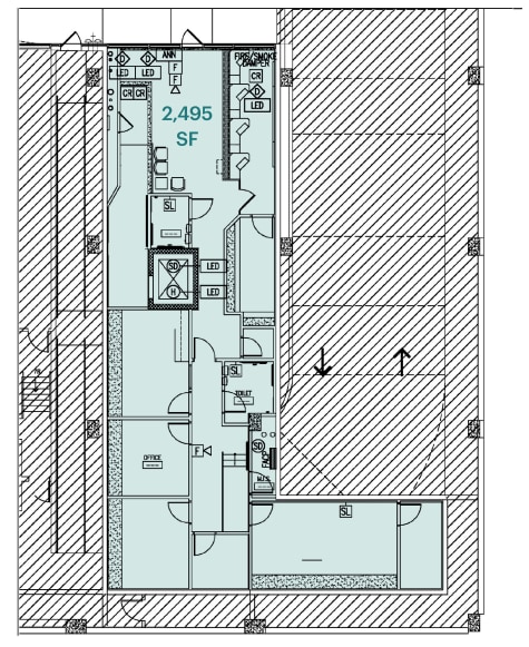 555 W 59th St, New York, NY for lease Floor Plan- Image 1 of 8