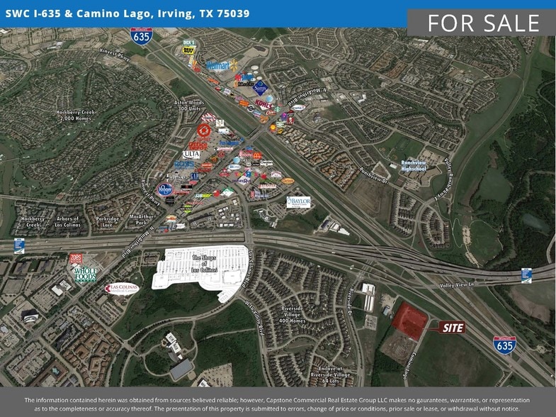 SWC I-635 & Camino Lago, Irving, TX for sale - Building Photo - Image 3 of 7