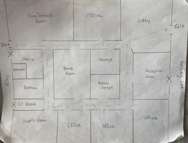 321 E Spring St, Palestine, TX for lease - Typical Floor Plan - Image 3 of 11