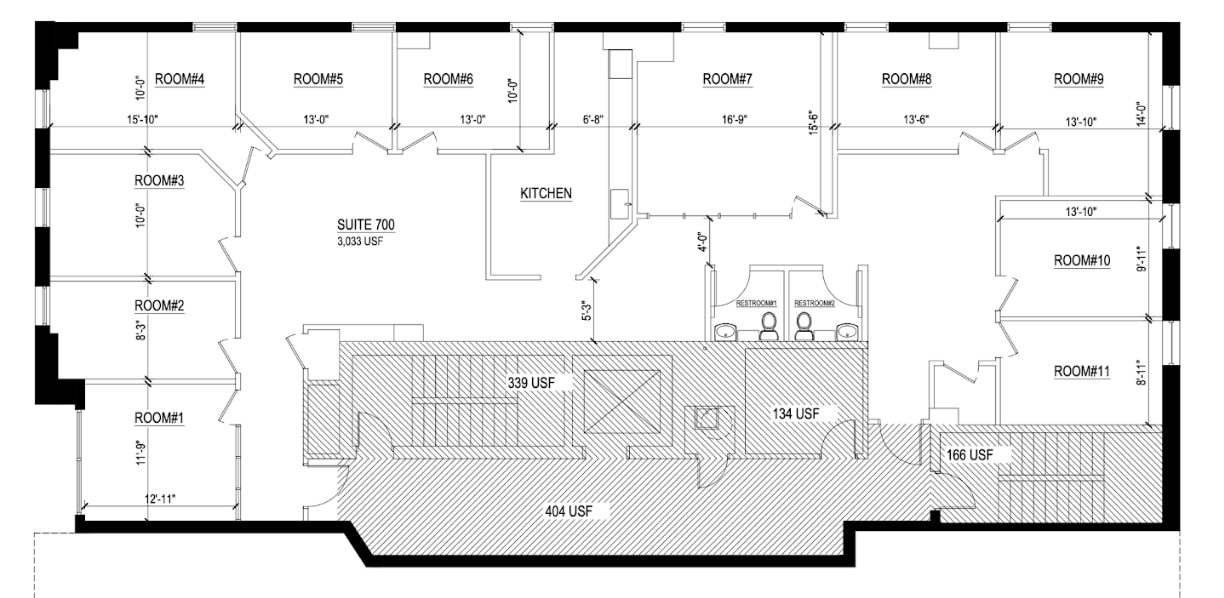 747 N LaSalle St, Chicago, IL for lease Floor Plan- Image 1 of 12