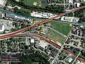 Shepherd & Wyoming Ave, Lockland, OH - Aérien  Vue de la carte