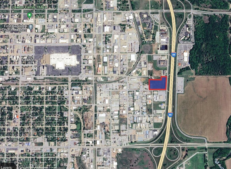 425 SE Interstate Dr, Lawton, OK à vendre - Aérien - Image 2 de 9