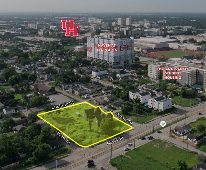 3517 Tuam St, Houston, TX for sale - Aerial - Image 1 of 2