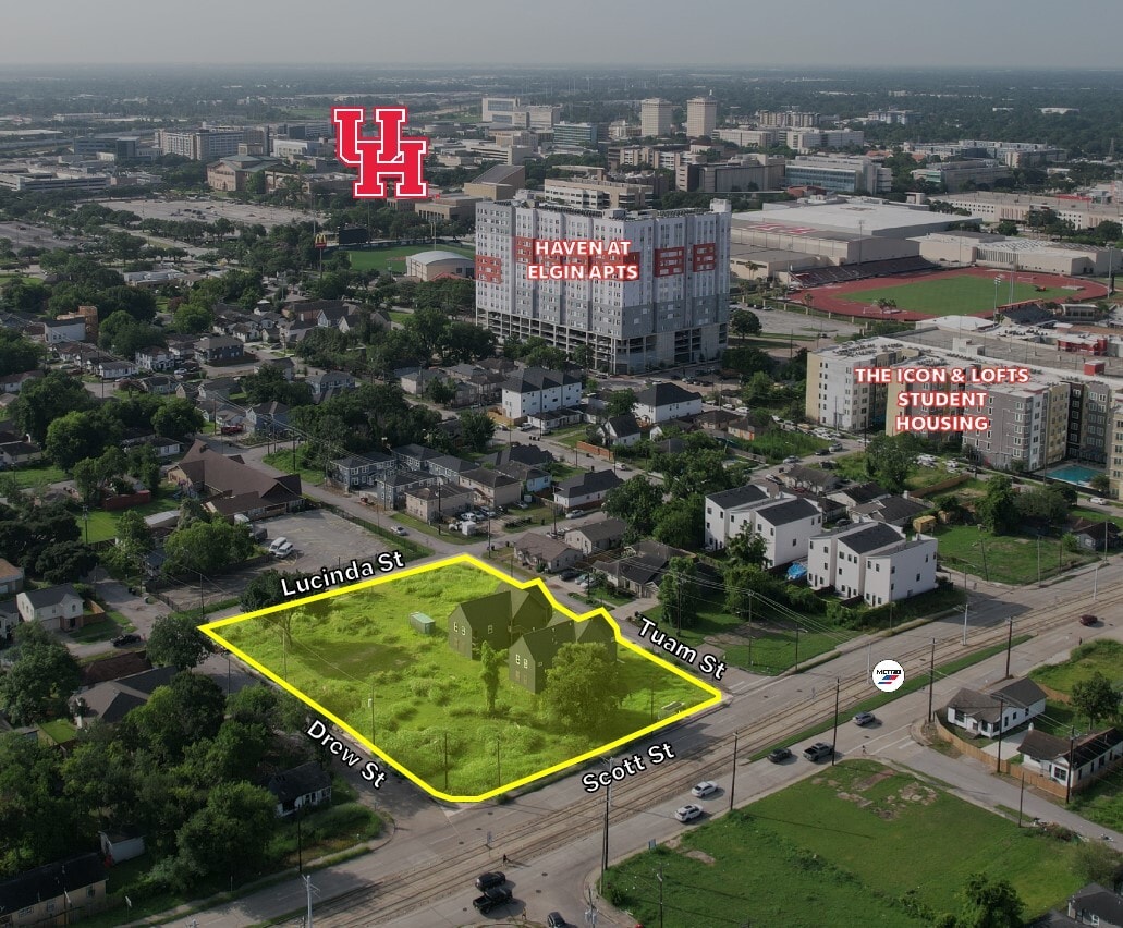 3517 Tuam St, Houston, TX for sale Aerial- Image 1 of 3
