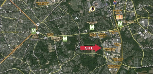 711 Old Ritchie, Capitol Heights, MD for lease - Aerial - Image 3 of 17