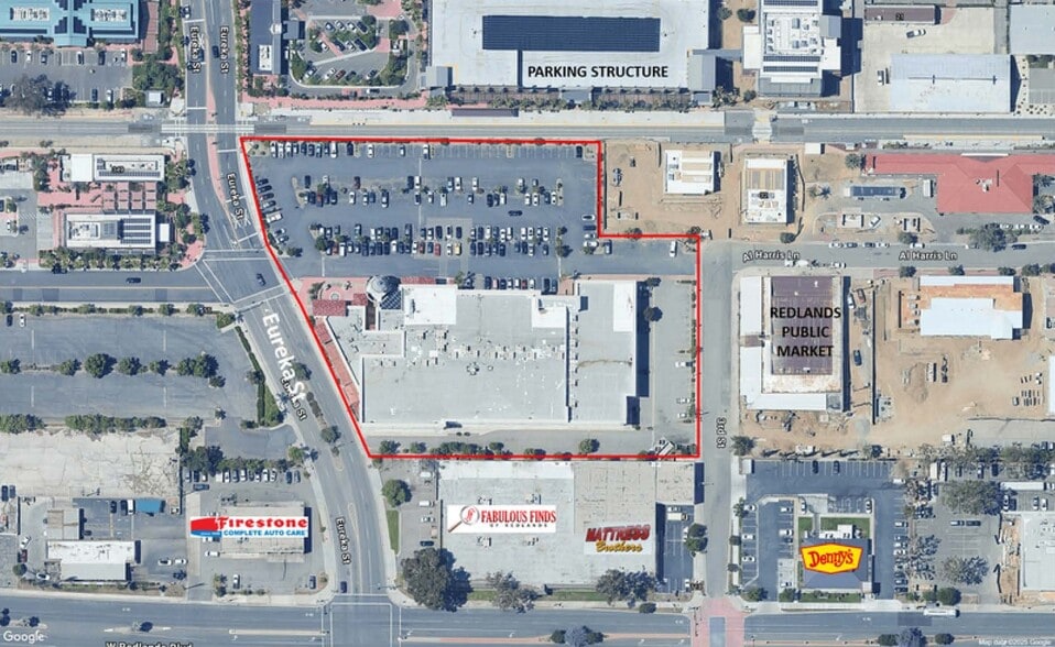 336-340 N Eureka St, Redlands, CA for lease - Aerial - Image 3 of 10