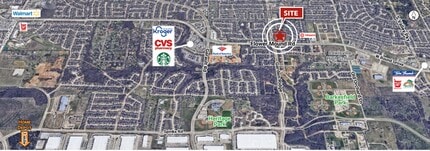 500 Flower Mound Rd, Flower Mound, TX - AÉRIEN  Vue de la carte - Image1