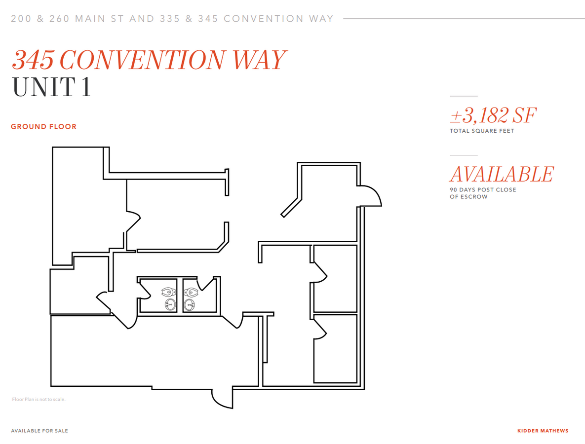 345 Convention Way, Redwood City, CA 94063 - Unité 1 -  - Plan d  tage - Image 1 of 1