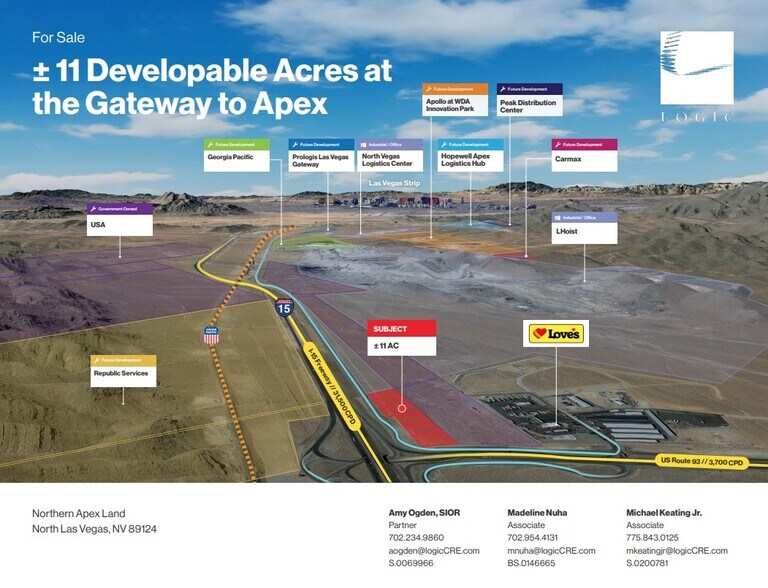 US HWY NO. 93, N Las Vegas, NV à vendre - Photo du bâtiment - Image 1 de 4