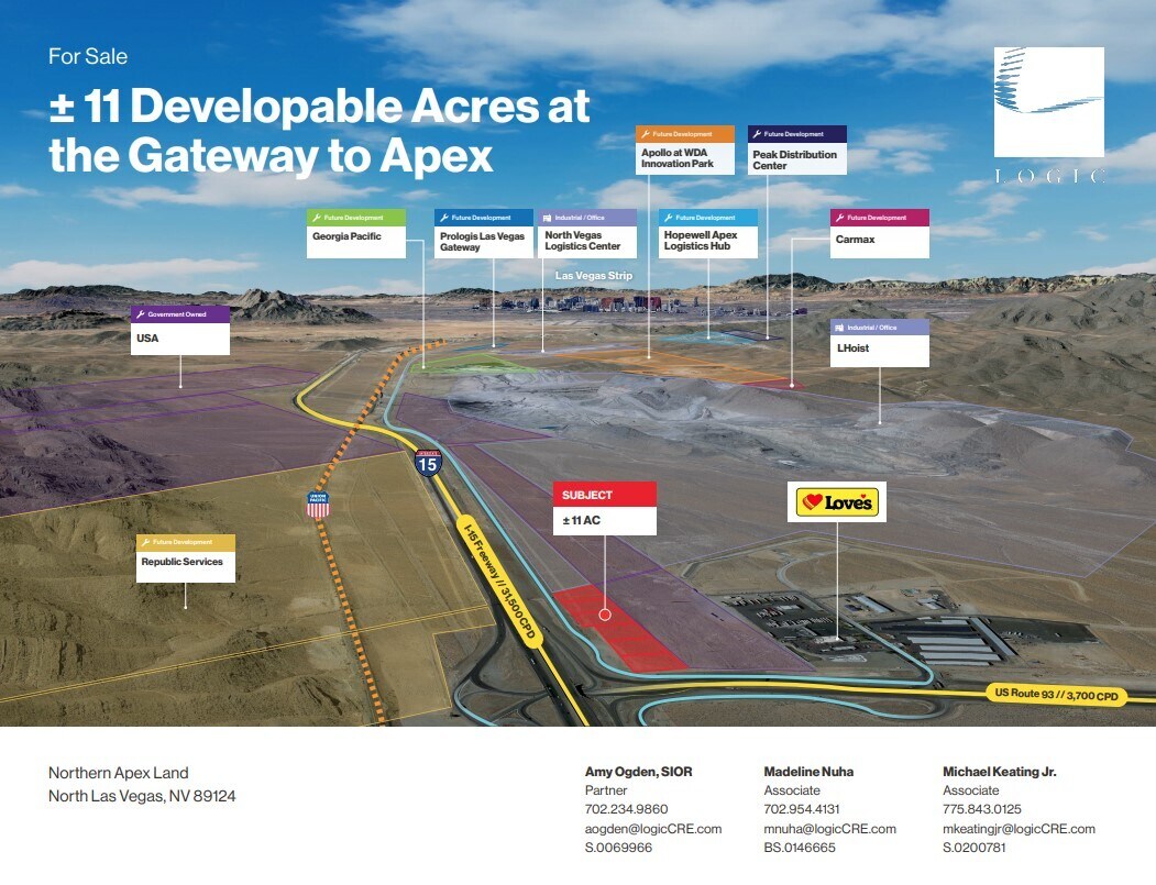 US HWY NO. 93, N Las Vegas, NV à vendre Photo du bâtiment- Image 1 de 5