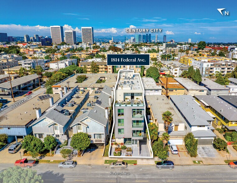 1814 Federal Ave, Los Angeles, CA à vendre - Aérien - Image 1 de 17