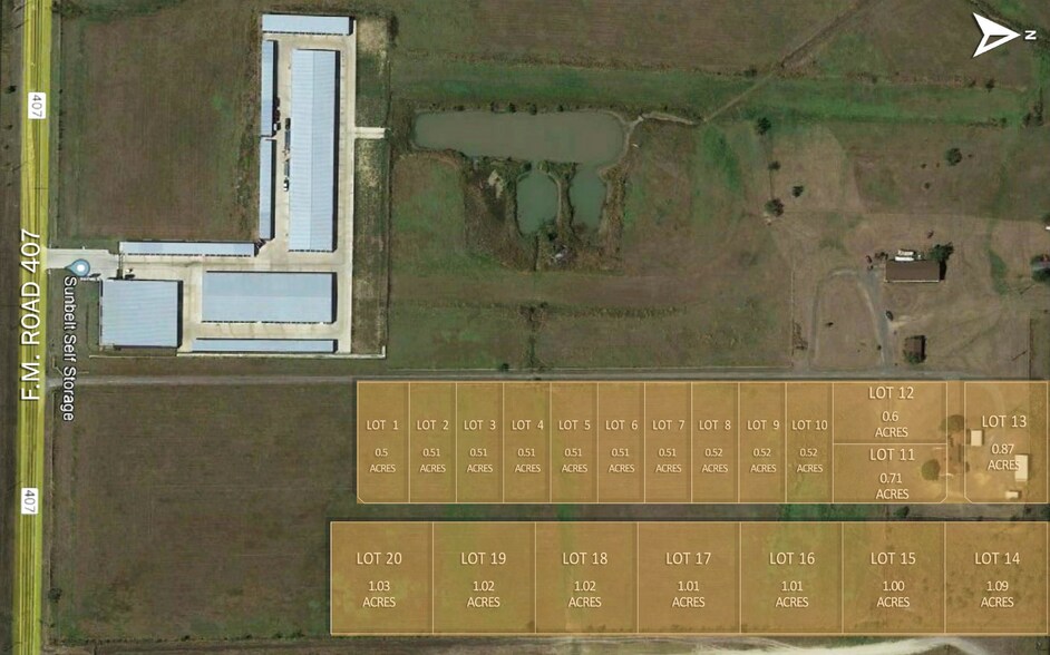 1700 FM 407, Northlake, TX à vendre - Plan de site - Image 3 de 4