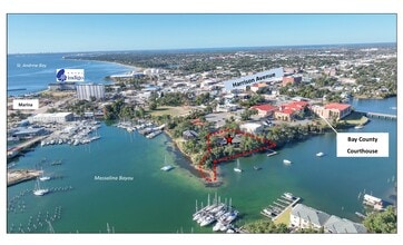 220 Mckenzie Ave, Panama City, FL - Aérien  Vue de la carte