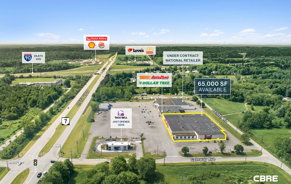 199 Gateway Ave, Conneaut, OH à louer - Photo du bâtiment - Image 2 de 4