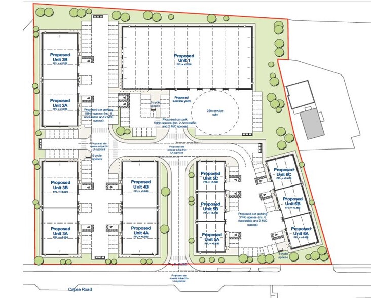 Copse Rd, Fleetwood for lease - Site Plan - Image 3 of 3