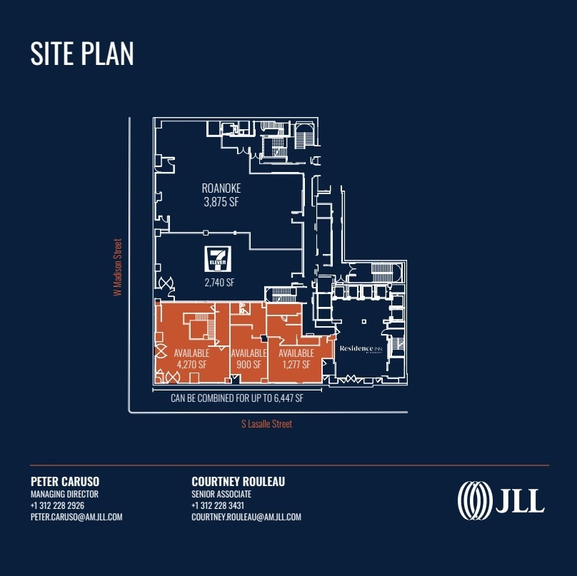 11 S LaSalle St, Chicago, IL à louer Plan d’étage- Image 1 de 1