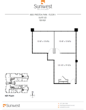 1800 Preston Park Blvd, Plano, TX for lease Floor Plan- Image 1 of 1